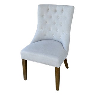 Pottery Barn Hayes Tufted Side Chair For Sale