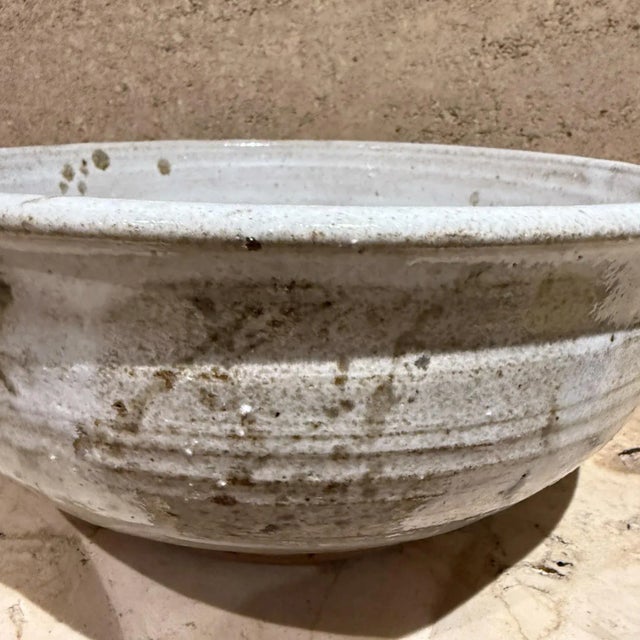 Mid-Century Modern 1980 Leon Art Bowl Handmade Glazed Studio Pottery Post Modern Stoneware For Sale - Image 3 of 14