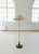 Art Deco Floor Lamp in Brass with Blackened Wood, Sweden, 1940s For Sale - Image 6 of 11