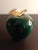 1980s 1980s Solid Marble Green Apple Paper Weight For Sale - Image 5 of 5