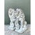 Neoclassical Vintage Italian Cast Cement Lion Statues - A Pair For Sale - Image 3 of 12