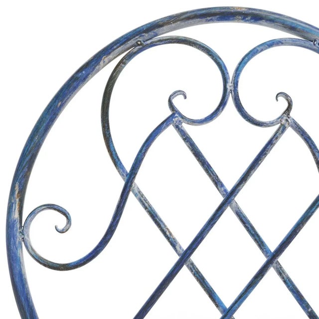 2020s Adriel 3 Piece Bistro Set - Mossy Blue For Sale - Image 5 of 8