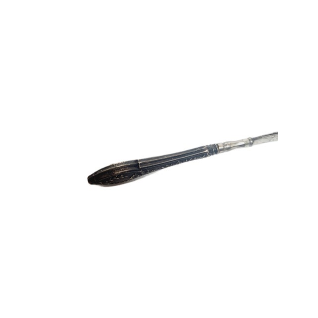 Metal Art Nouveau Style Silver Pinsel, France, 1900s For Sale - Image 7 of 8