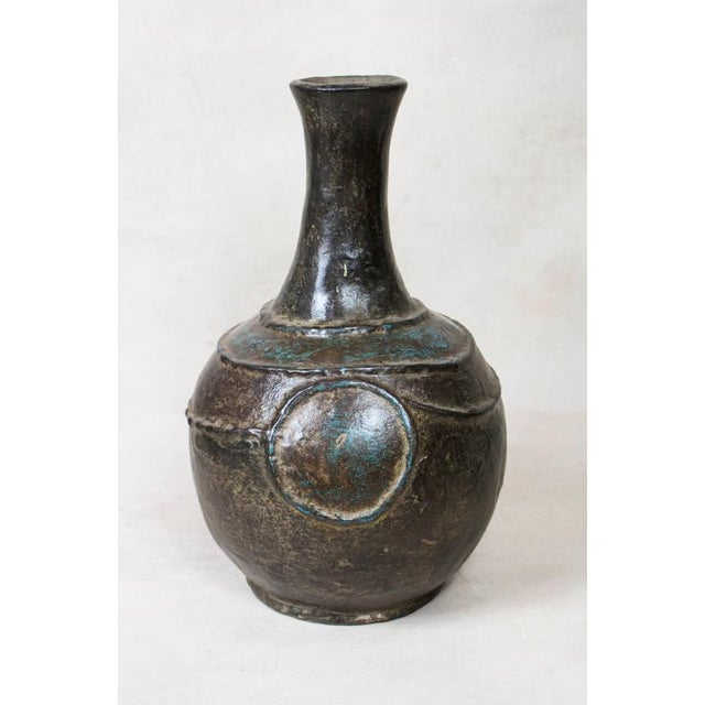 African Mangbetu Clay Vase For Sale - Image 3 of 5