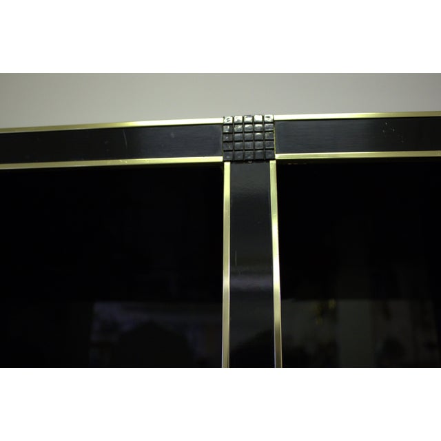 Metal Vintage Bookcase, 1980s For Sale - Image 7 of 8