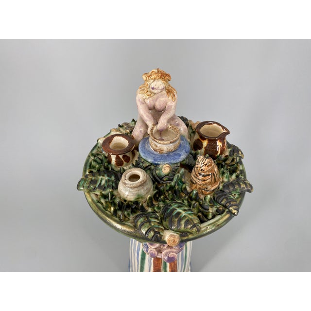 Annette Ody, Studio Ceramic Figure, 1970s, Ceramic For Sale - Image 9 of 15