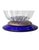 Livio Seguso, Seguso Murano Italian Art Glass Cobalt Gold Aventurine Footed Vase Sculpture For Sale - Image 9 of 18