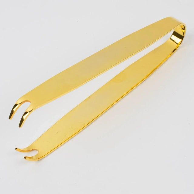 Romeo Rega Romeo Rega 1970s Modernist Chrome, Brass, and Lucite Barware Ice Bucket For Sale - Image 4 of 13