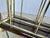 English Victorian Brass Wood Newspaper Magazine Rack For Sale - Image 15 of 18