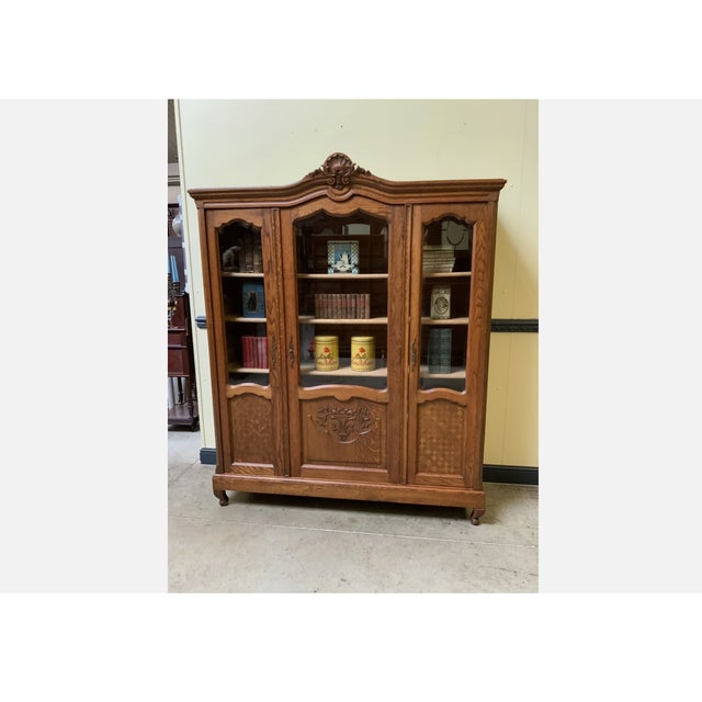 Antique Art Nouveau Display Cabinet, 1910 For Sale - Image 3 of 8