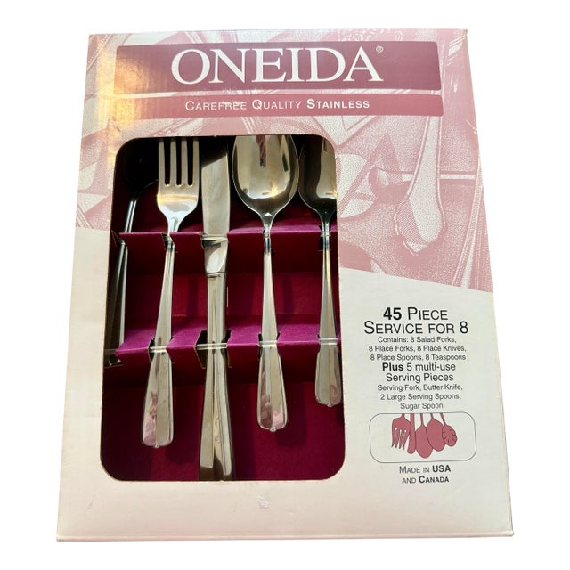 Oneida Artesia Quality Stainless Silverware For Sale