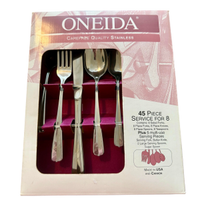 Oneida Artesia Quality Stainless Silverware