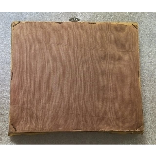 19th Century English Oil on Canvas Hunting Scene Miniature For Sale - Image 12 of 13