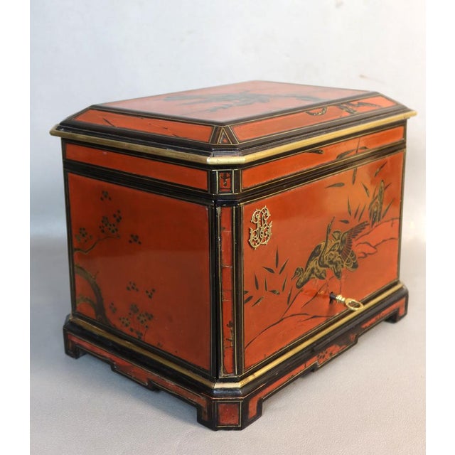 Lacquered Cigar Humidor from Maison Giroux For Sale - Image 14 of 14
