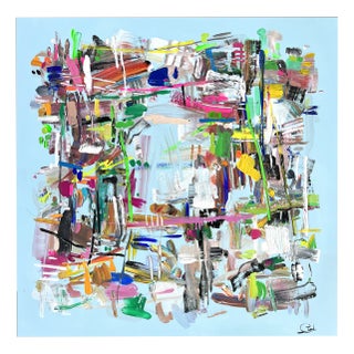 Maria Esmar, Sunny Morning, Acrylic on Canvas For Sale