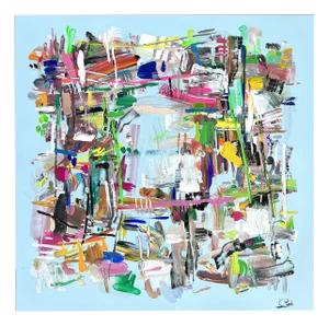 Maria Esmar, Sunny Morning, Acrylic on Canvas