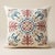21"x21" 100% Silk Cushion Cover. Embroidered Pillow. Traditional Accent Pillow For Sale - Image 4 of 6