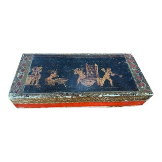 18th Century Medium Florentine Glove Box For Sale