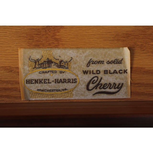 Henkel Harris Cherry Tv Armoire Cabinet For Sale - Image 14 of 15