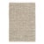Dash & Albert by Annie Selke Marled Brown Woven Cotton Rug, 7' 6" x 9' 6" For Sale