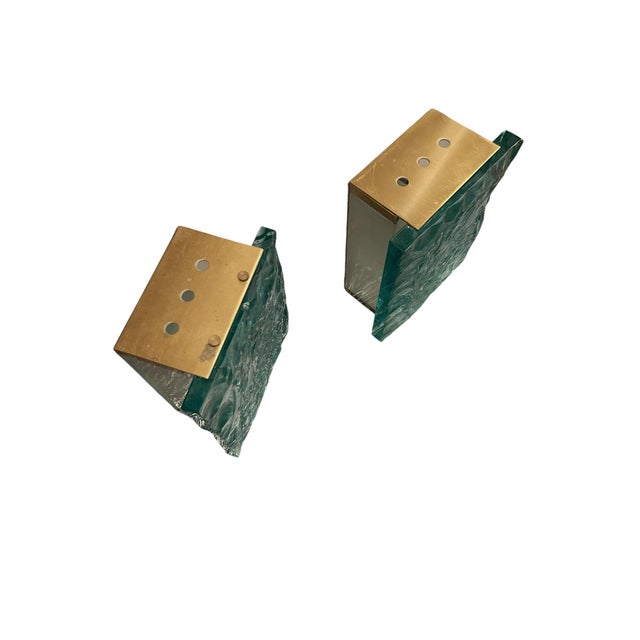 Wall Lights by Fontana Arte and Max Ingrand, 1960s, Set of 2 For Sale - Image 6 of 8