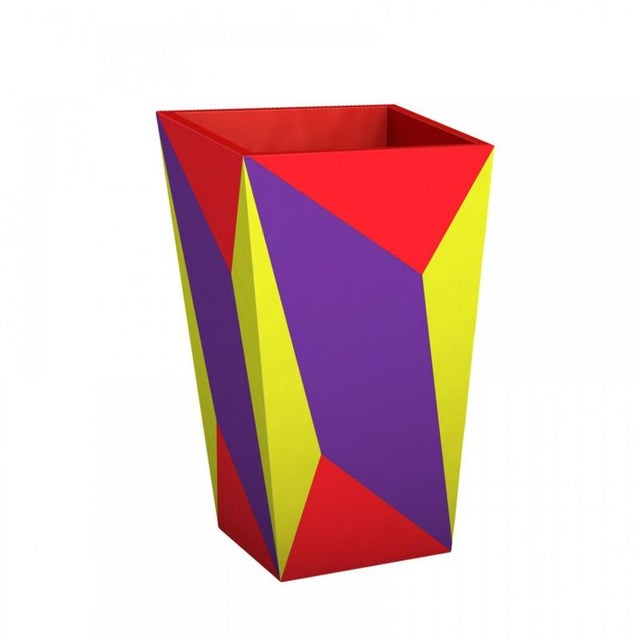 Festa Mobile Henri Pot in Powder-Coated Aluminum by Altreforme For Sale - Image 6 of 8