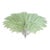 Venetian Leaves Flush Mount in Green Murano Glass by Simoeng For Sale