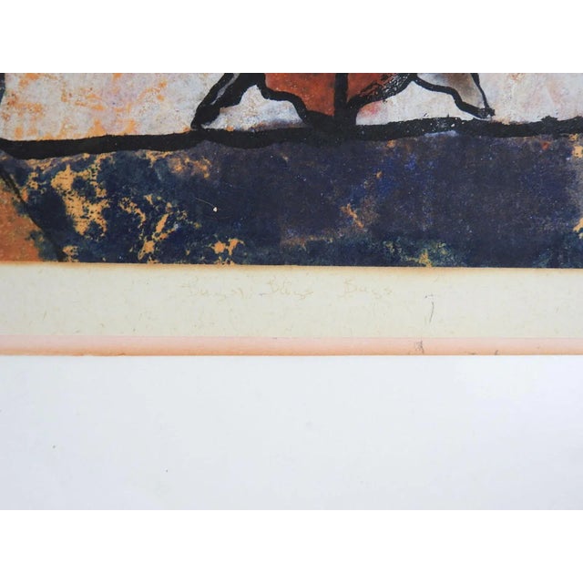 Contemporary Abstract Bug Batik Print For Sale - Image 4 of 6