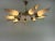Vintage Brass and Glass Chandelier, 1960s For Sale - Image 12 of 12