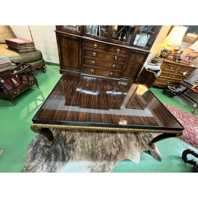 Baker Stately Homes "Regency" Coffee Table For Sale - Image 6 of 8