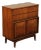 United Furniture Mid Century Modern Walnut High Chest For Sale