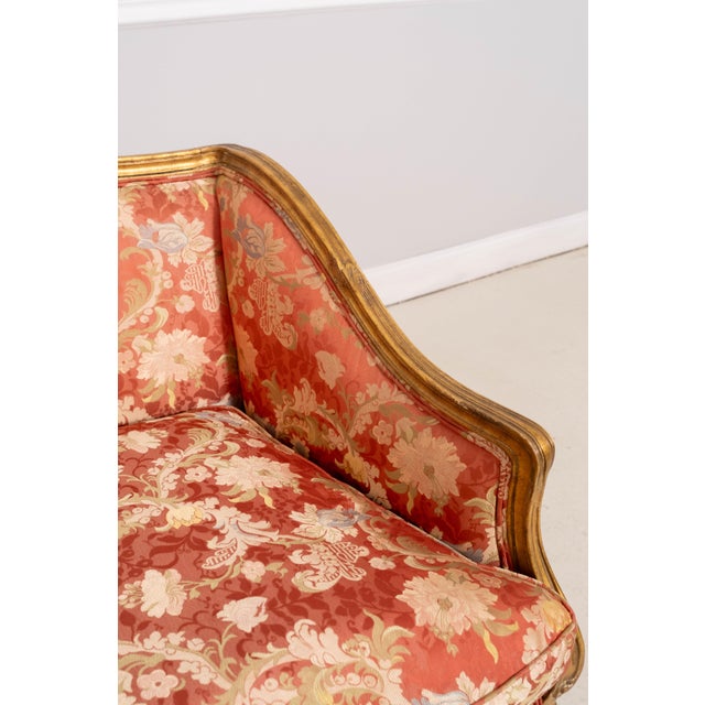 Meyer Gunther Louis XVI Giltwood Settee Loveseat For Sale - Image 9 of 18