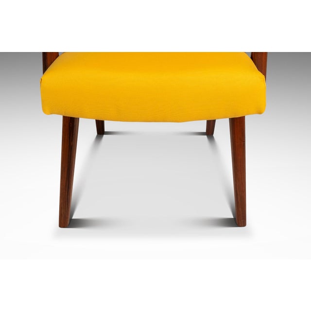 Set of Two (2) Rare Restored Mid-Century Modern Model C-108 Armchairs in Walnut Attributed to Jens Risom for Jens Risom Design, Usa, C. 1950s For Sale - Image 13 of 18