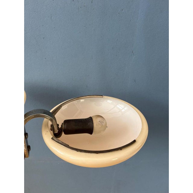 Art Deco Glass Pendant Lamp For Sale - Image 10 of 11