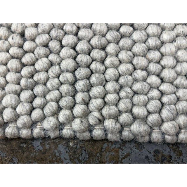 2ft 4in × 11ft 8in Safavieh Silver Natura Runner Wool/Cotton Rug For Sale - Image 9 of 12