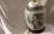 Ceramic 1950s Pierced Blanc De Chine Green and White Lamp With Gold Gilt Cherry Blossom Design For Sale - Image 7 of 8