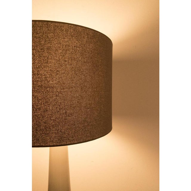 Vintage Glass Table Lamp For Sale - Image 4 of 7