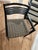 Set of 4 ebonized Joe and Linda Ricchio chairs upholstered with Knoll Textile. 1990 I have always loved Knoll furniture!...