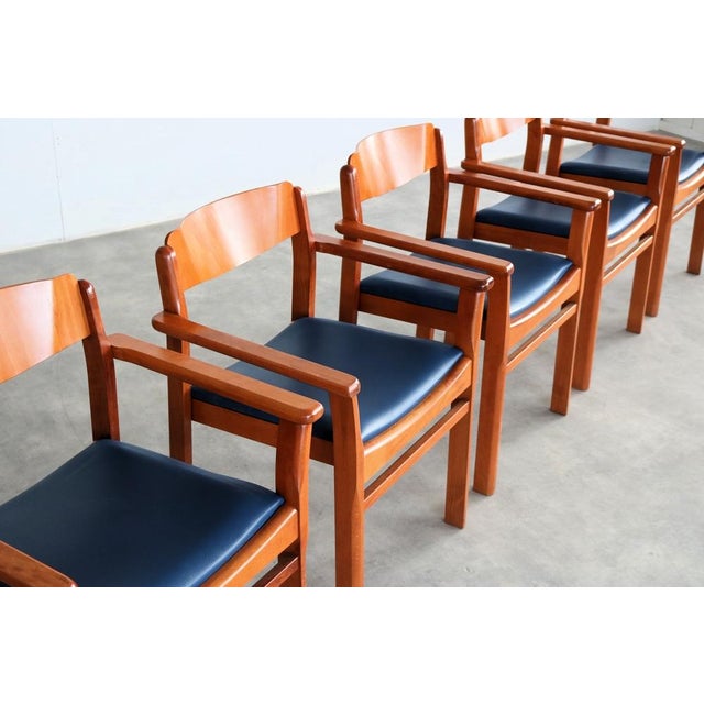 1980s Vintage Stackable Dining Chair, 1980s For Sale - Image 5 of 12