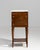 19th Century Eclectic Marble-Top Side Table With Brass Accents For Sale - Image 10 of 16