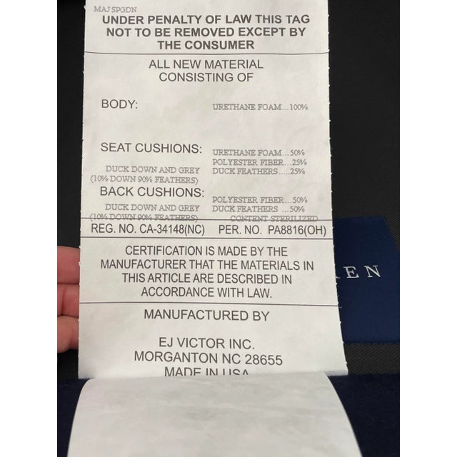 Ralph Lauren Home Art Deco Style Modern Metropolis Club Chair For Sale - Image 9 of 12