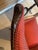 Early 20th Century Pair of Georgian-Style Carved Mahogany Wingback Armchairs For Sale - Image 4 of 7