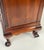 Vintage Continental Furniture Co. Queen Anne Style Mahogany 4-Drawer Bedside Chest For Sale - Image 10 of 16