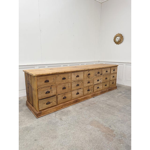 Antique Fir Workshop Cabinet, 1890s For Sale - Image 5 of 16