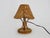 Vintage Table Lamp with Caning in Bamboo and Rattan, 1950s For Sale - Image 3 of 10