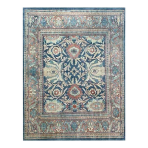 1990s Vintage Old Persian Sultanabad Area Rug 10x13