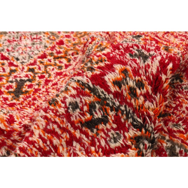 Vintage Beni M'Guild Zayane Moroccan Rug, 06'06 X 09'11 For Sale In Dallas - Image 6 of 10
