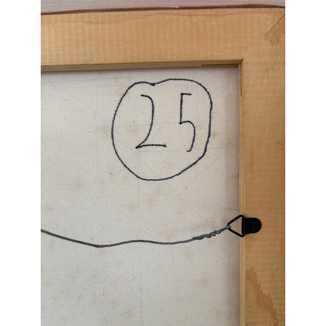 David Mac Innes Painting Inspired by Henri Matisse “Study for Still Life” Signed Original 2001 For Sale In Charleston - Image 6 of 7