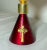 Metal High Quality Vintage Silver Enameled Brass Religious Church Chalice Ceremonial For Sale - Image 7 of 13