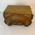 American Early 20th Century Folk Art Americana Tramp Art Star Design Ottoman Footstool. For Sale - Image 3 of 12